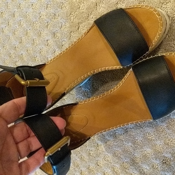 See by Chloe wedge espadrilles leather - Picture 8 of 8